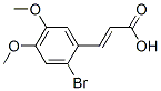 6-Bromo-3,4-dimethoxycinnamic acid Structure,195383-80-3Structure