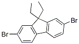 2,7-Dibromo-9,9-diethylfluorene Structure,197969-58-7Structure