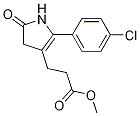 Methyl 3-[2-chloro-4-(4-chlorophenyl)-5-oxazolyl]propionate Structure,198063-87-5Structure