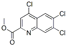 4,5,7-三氯-2-喹啉羧酸甲酯結(jié)構(gòu)式_198696-84-3結(jié)構(gòu)式