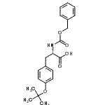 Z-D-Tyr(tBu)-OH DCHA結構式_198828-72-7結構式