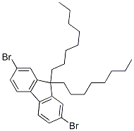 9,9-Dioctyl-2,7-dibromofluorene Structure,198964-46-4Structure