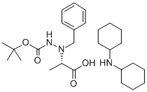 (S)-(+)-Nα-Benzyl-Nβ-Boc-L-Hydrazinoalamine Dicyclohexylamine Salt Structure,199605-10-2Structure