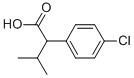 α-Isopropyl-4-chlorophenylacetic acid Structure,2012-74-0Structure