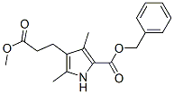 Methyl 5-(benzyloxycarbonyl)-2,4-dimethyl-3-pyrrolepropionate Structure,20303-31-5Structure