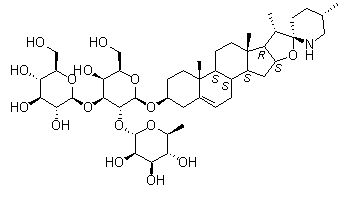 Solamargine Structure,20318-30-3Structure