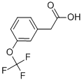 3-(Trifluoromethoxy) phenylacetic acid Structure,203302-97-0Structure