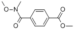 Methyl 4-(n-methoxy-n-methylcarbamoyl)benzoate Structure,203442-83-5Structure