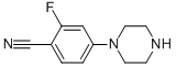 2-Fluoro-4-(piperazin-1-yl)benzonitrile Structure,204192-45-0Structure