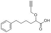 6-[2-(2-Propyn-1-yloxy)phenyl]hexanoic acid Structure,206052-01-9Structure