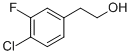 4-Chloro-3-fluorophenethylalcohol Structure,206362-79-0Structure