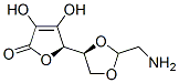 (9ci)-5,6-o-(2-氨基亞乙基)-L-抗壞血酸結構式_208125-54-6結構式