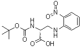 (2R)-2-[(tert-butoxy)carbonylamino]-3-[(2-nitrophenyl)amino]propanoic acid Structure,209223-32-5Structure