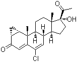 環(huán)丙孕酮結(jié)構(gòu)式_2098-66-0結(jié)構(gòu)式