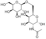 2-Acetamido-2-deoxy-6-o-(beta-d-galactopyranosyl)-d-galactopyranose Structure,209977-51-5Structure