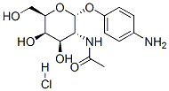 4-氨基苯基-2-乙酰苯胺-2-脫氧-alpha-4-氨基苯基-2,3,4-三鄰乙?；?beta-D-吡喃半乳糖苷鹽酸鹽結(jié)構(gòu)式_210049-16-4結(jié)構(gòu)式