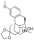 14-Hydroxy-3-methoxy-17-methyl-6-oxo-morphinan 6-ethylene ketal Structure,21020-35-9Structure