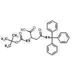 Boc-d-asn(trt)-oh Structure,210529-01-4Structure