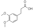 3,4-Dimethoxyhydrocinnamic acid Structure,2107-70-2Structure