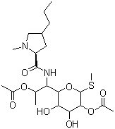 Lincomycin 2,7-diacetate Structure,2132-62-9Structure