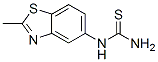 (8CI)-1-(2-甲基-5-苯并噻唑)-2-硫脲結(jié)構(gòu)式_21325-19-9結(jié)構(gòu)式