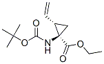 (1R,2S)-1-Boc-amino-2-vinylcyclopropanecarboxylic acid ethyl ester Structure,213316-49-5Structure