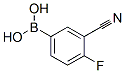 3-Cyano-4-fluorobenzeneboronic acid Structure,214210-21-6Structure