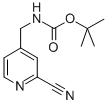 4-[(Tert-Butoxycarbonylamino)methyl]-2-cyanopyridine Structure,214472-06-7Structure