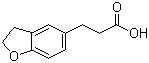 2,3-Dihydro-1-benzofuran-5-propanoic acid Structure,215057-28-6Structure