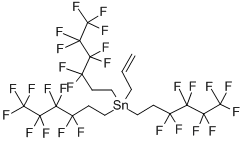 Allyltris(3,3,4,4,5,5,6,6,6-nonafluorohexyl)stannane Structure,215186-99-5Structure