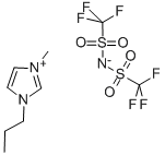 1-Methyl-3-propyl-1h-imidazolium 1,1,1-trifluoro-n-[(trifluoromethyl)sulfonyl]methanesulfonamide Structure,216299-72-8Structure