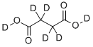 琥珀酸-d6結構式_21668-90-6結構式