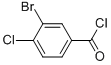 3-Bromo-4-chlorobenzoyl chloride Structure,21900-34-5Structure