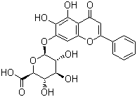 Baicalin Structure,21967-41-9Structure