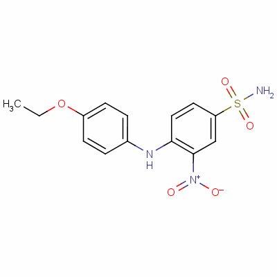 Benzenesulfonamide, 4-[(4-ethoxyphenyl)amino]-3-nitro- Structure,22025-44-1Structure