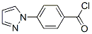 4-(1H-Pyrazol-1-yl)benzoyl chloride Structure,220461-83-6Structure