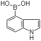 吲哚-4-硼酸結(jié)構(gòu)式_220465-43-0結(jié)構(gòu)式