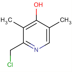 2-Chloromethyl-3,5-dimethylpyridin-4-ol Structure,220771-03-9Structure