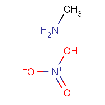 甲胺硝酸鹽結(jié)構(gòu)式_22113-87-7結(jié)構(gòu)式