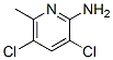 2-Amino-3,5-dichloro-6-methylpyridine Structure,22137-52-6Structure