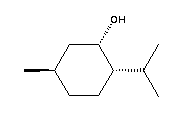 (+)-新薄荷醇結(jié)構(gòu)式_2216-52-6結(jié)構(gòu)式