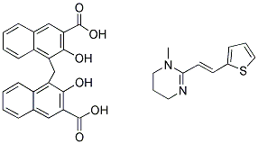 Pyrantel pamoate Structure,22204-24-6Structure