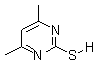 4,6-Dimethyl-2-mercaptopyrimidine Structure,22325-27-5Structure