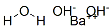 Barium hydroxide monohydrate Structure,22326-55-2Structure