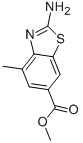 Methyl 2-amino-4-methylbenzo[d]thiazole-6-carboxylate Structure,225525-63-3Structure