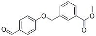 Benzoic acid, 3-[(4-formylphenoxy)methyl]-, methyl ester Structure,225942-73-4Structure