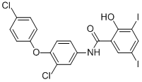 Rafoxanide Structure,22662-39-1Structure