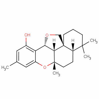 西卡寧結(jié)構(gòu)式_22733-60-4結(jié)構(gòu)式