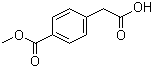 2-(4-(Methoxycarbonyl)phenyl)acetic acid Structure,22744-12-3Structure