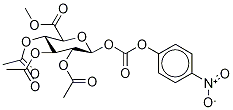 Beta-d-glucopyranuronic acid methyl ester 2,3,4-triacetate 1-(4-nitrophenyl carbonate) Structure,228412-71-3Structure